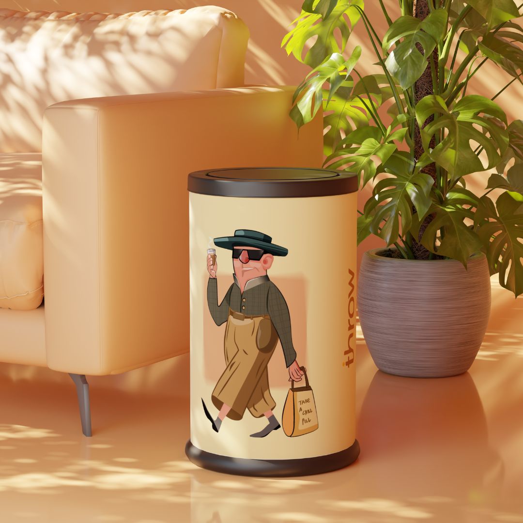 Dustbin x  Chill Guy