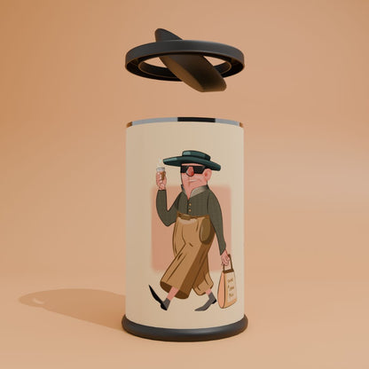 Dustbin x  Chill Guy